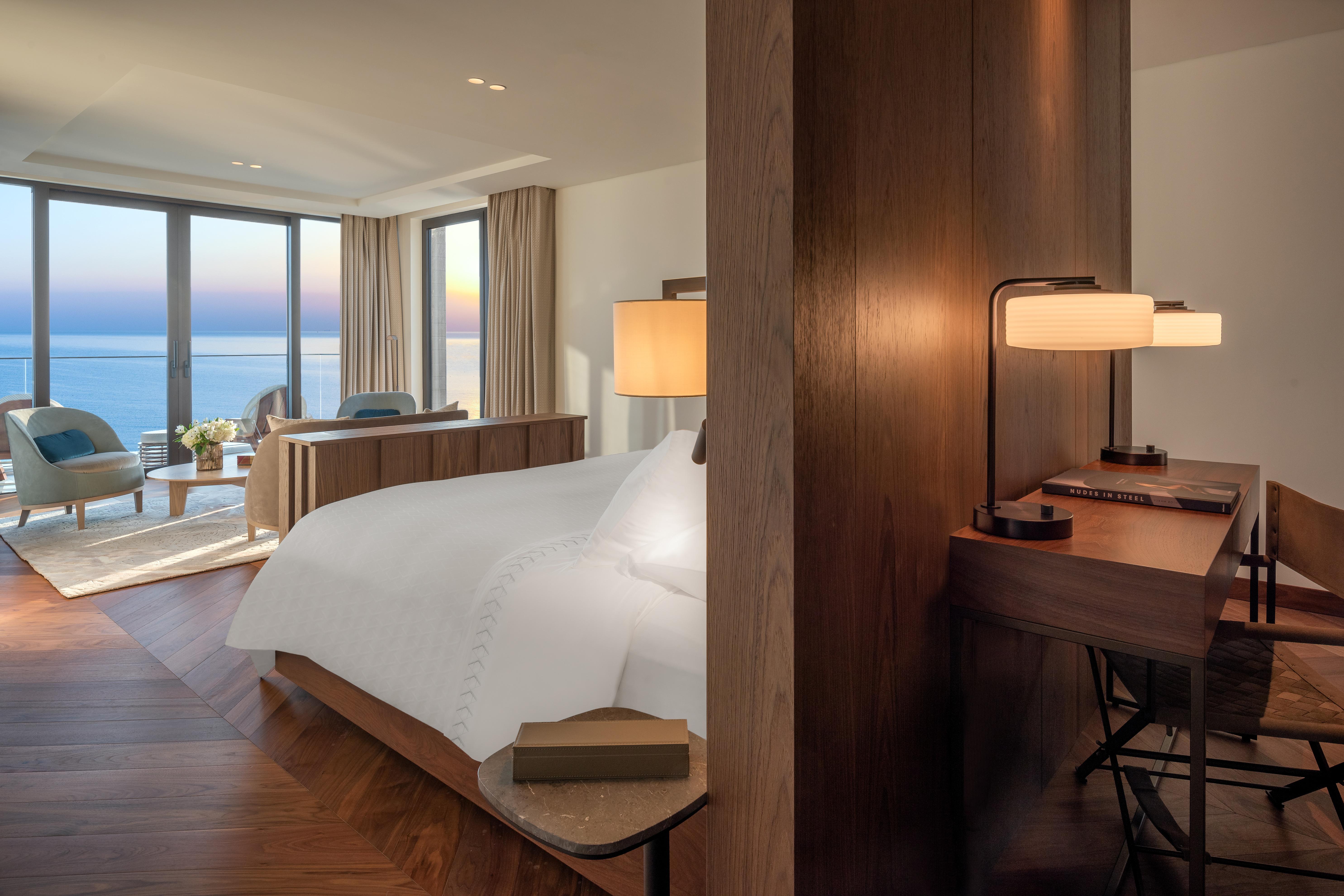 Amara - Sea Your Only View™ Lemesos Exteriér fotografie A bedroom at the hotel