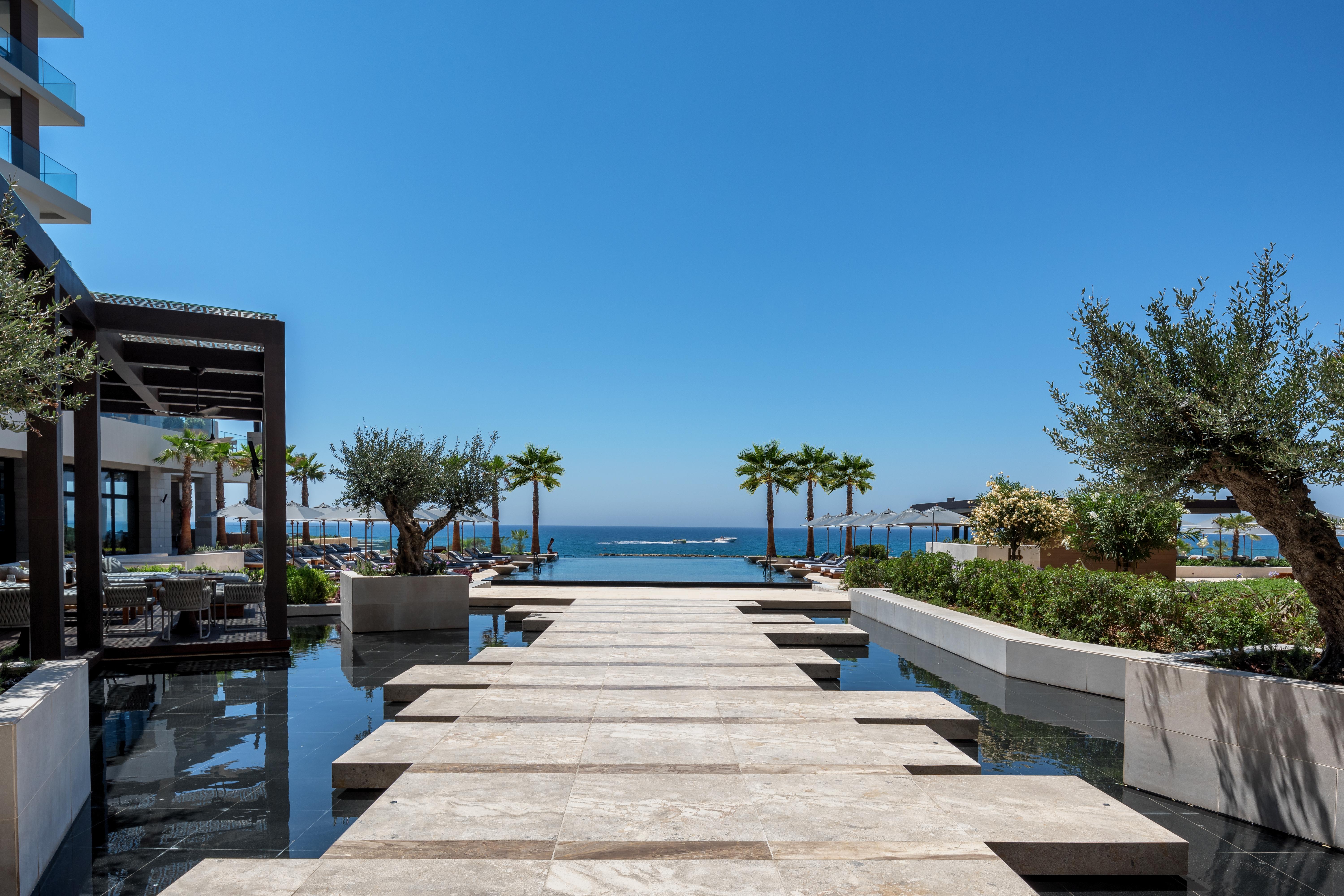 Amara - Sea Your Only View™ Lemesos Exteriér fotografie The resort's main pool