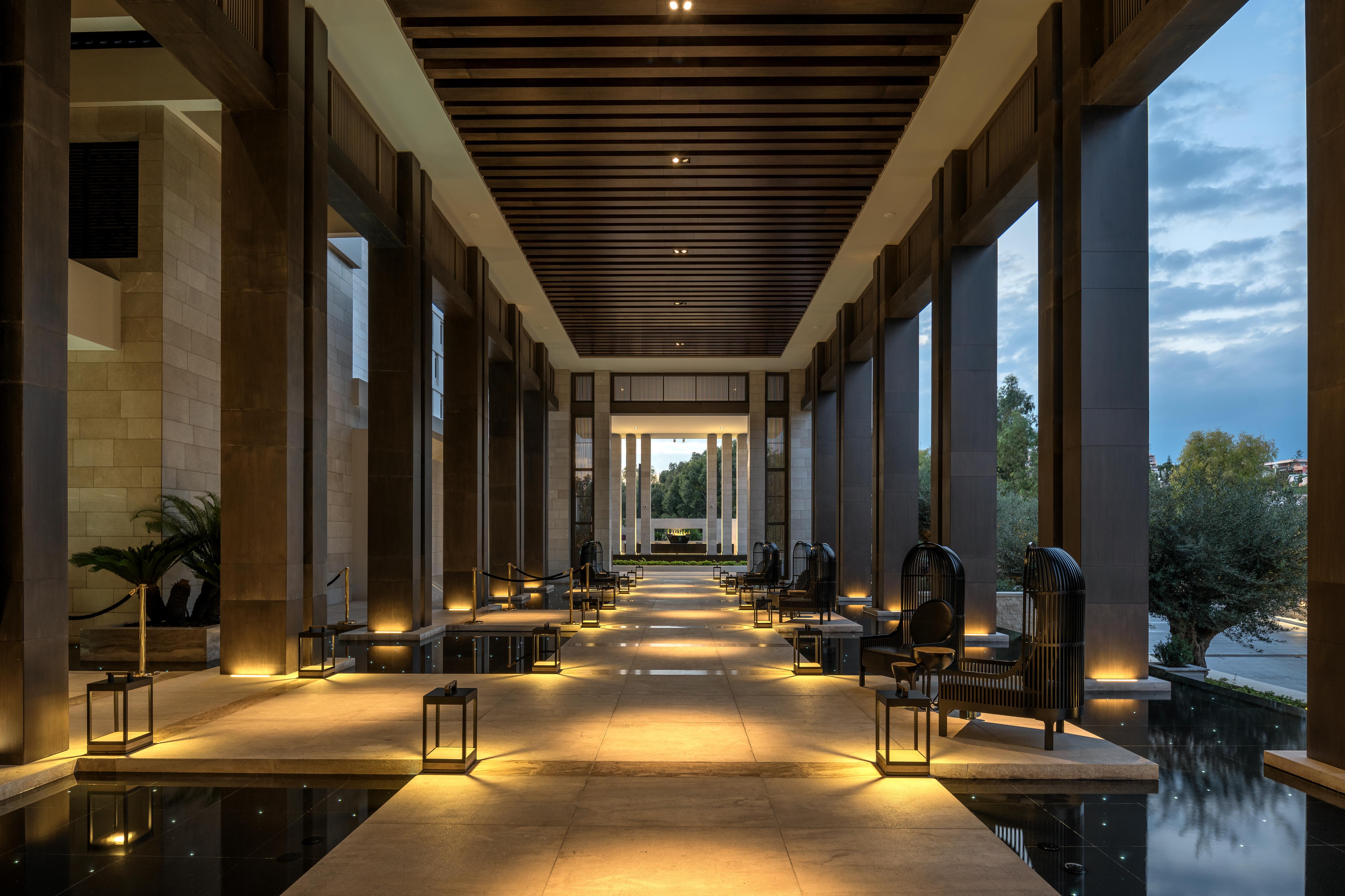 Amara - Sea Your Only View™ Lemesos Exteriér fotografie The lobby of the hotel