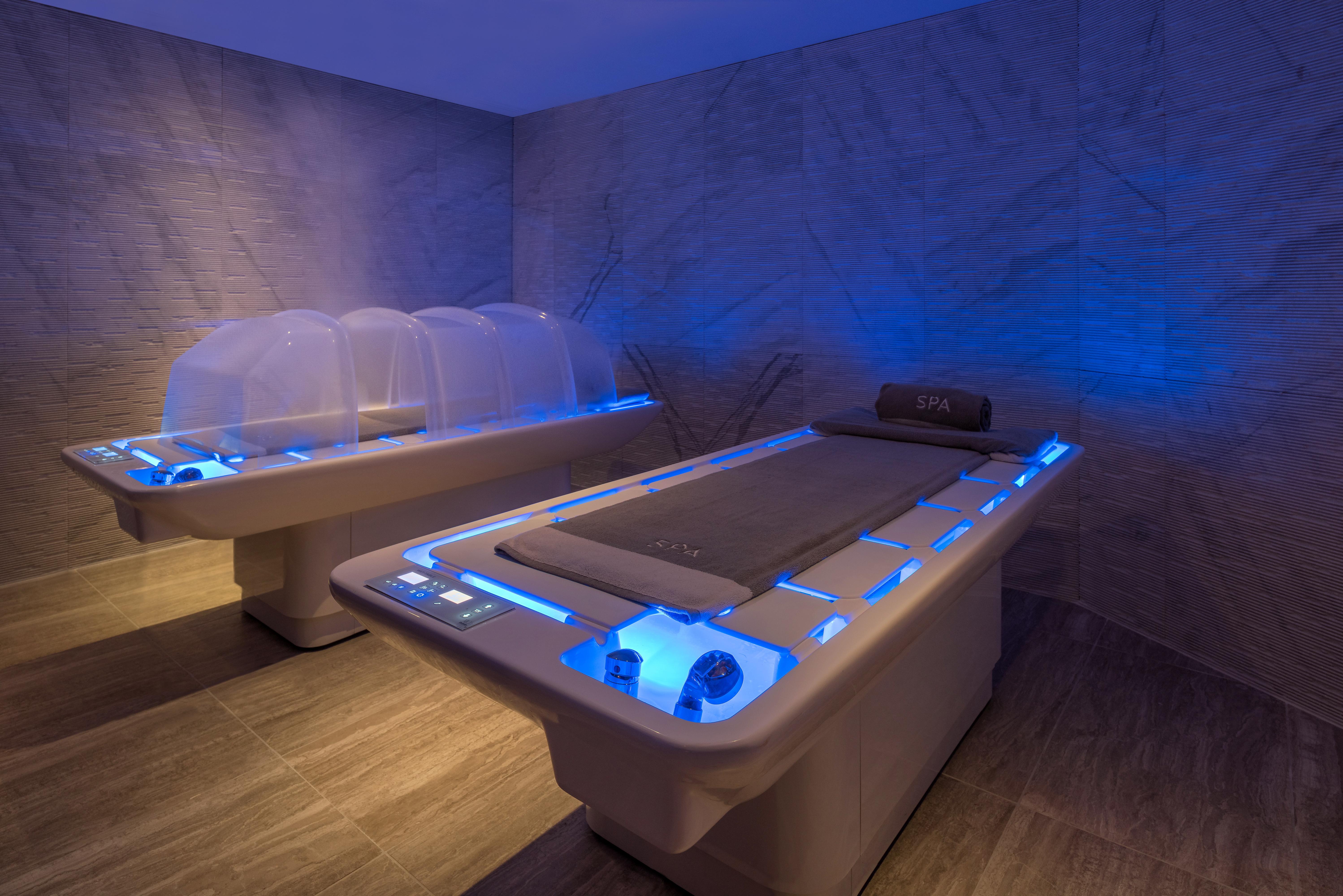 Amara - Sea Your Only View™ Lemesos Exteriér fotografie A spa treatment room at the Four Seasons Hotel, Hong Kong