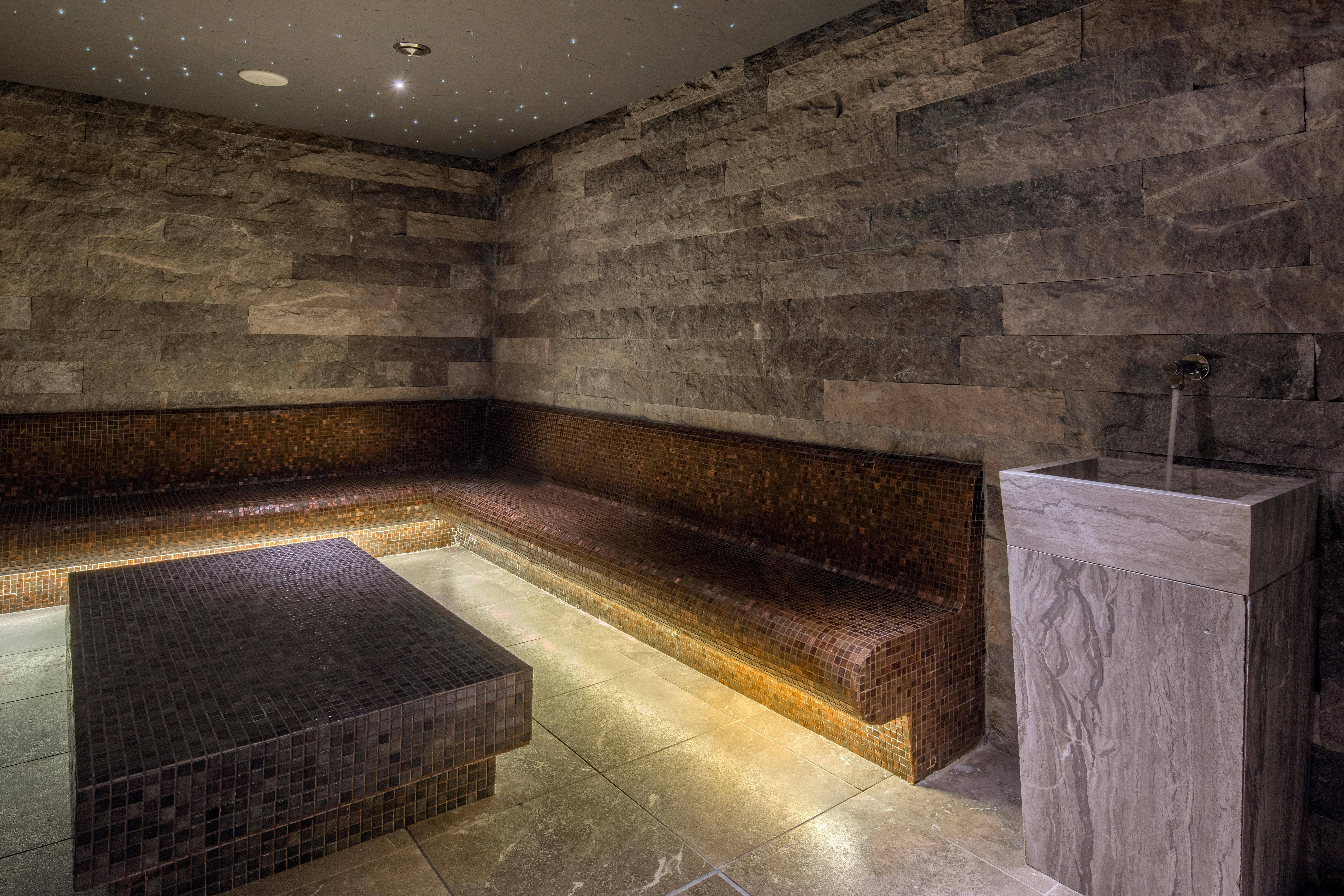 Amara - Sea Your Only View™ Lemesos Exteriér fotografie A Turkish bath in the hotel