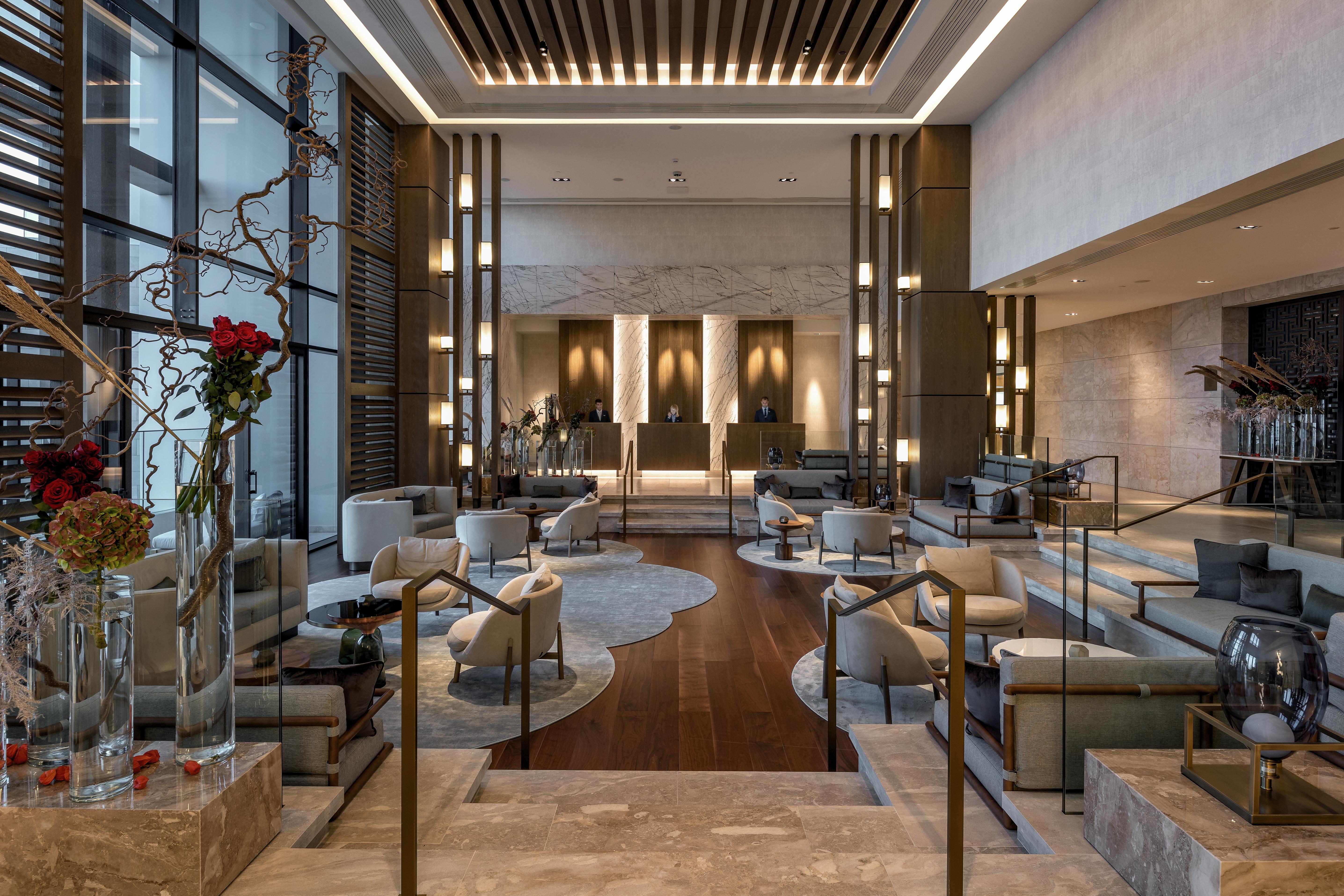 Amara - Sea Your Only View™ Lemesos Exteriér fotografie The lobby of the hotel