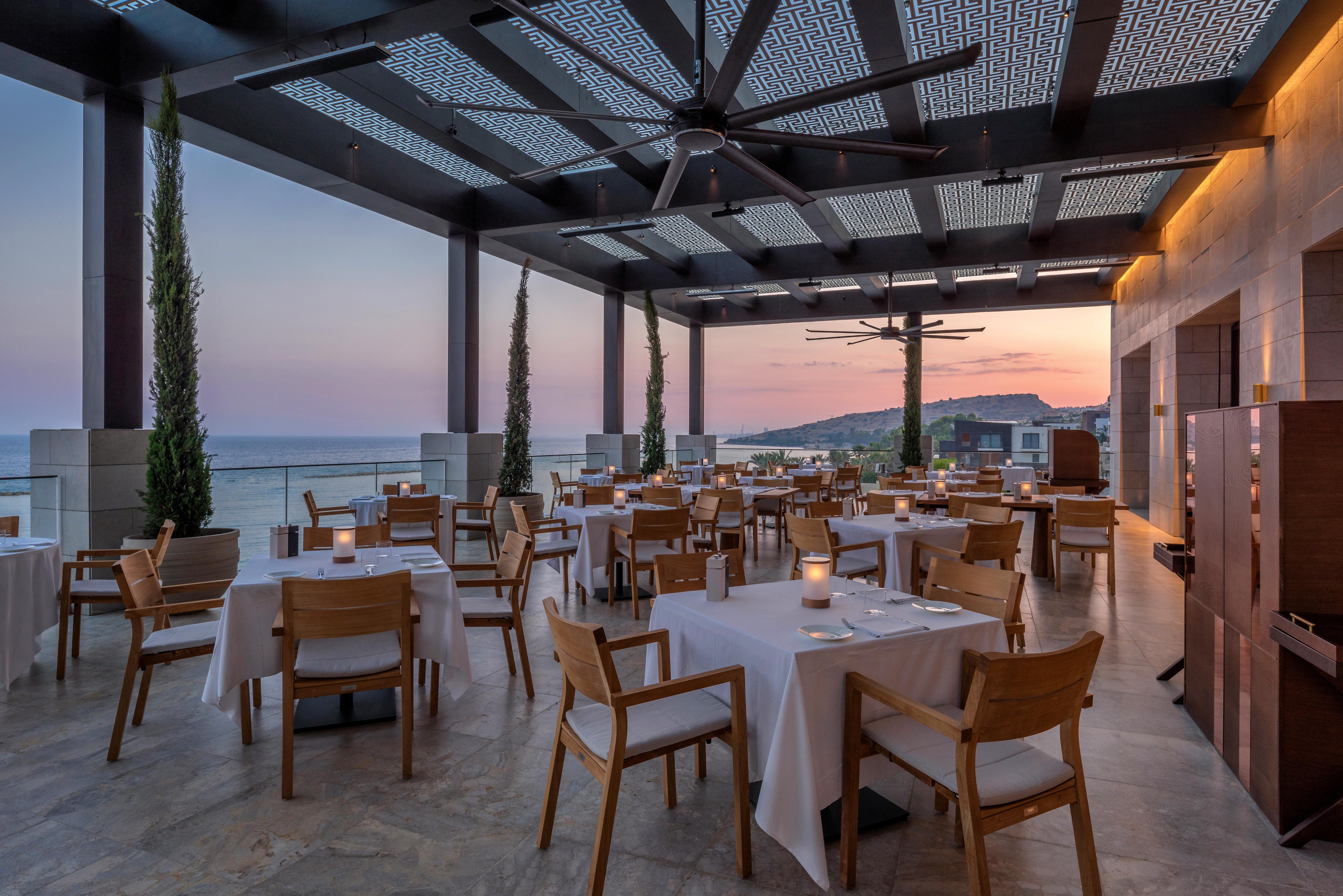 Amara - Sea Your Only View™ Lemesos Exteriér fotografie The restaurant