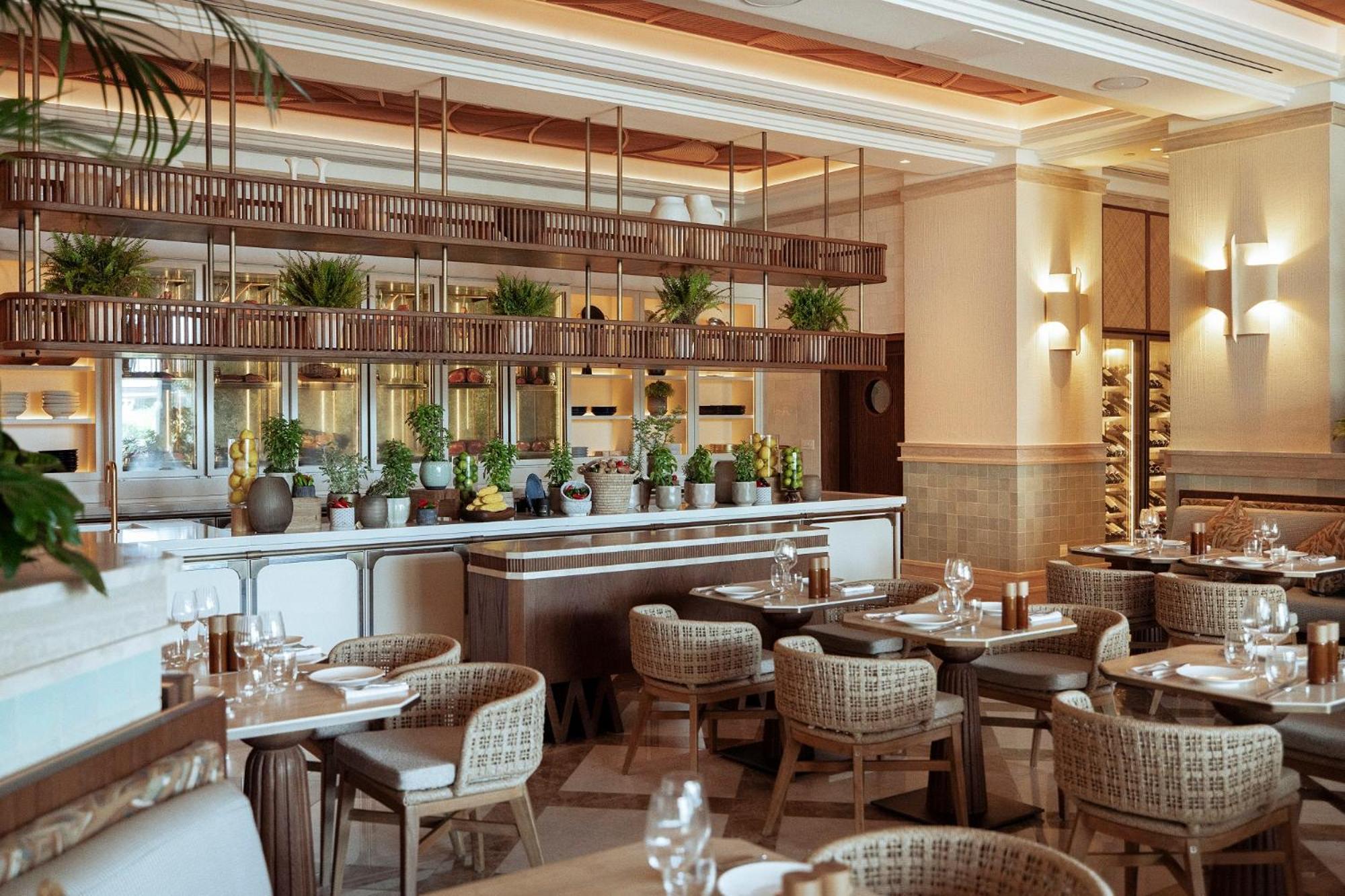 Amara - Sea Your Only View™ Lemesos Exteriér fotografie The interior of the restaurant